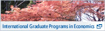 International M.A. and Ph.D. Programs 